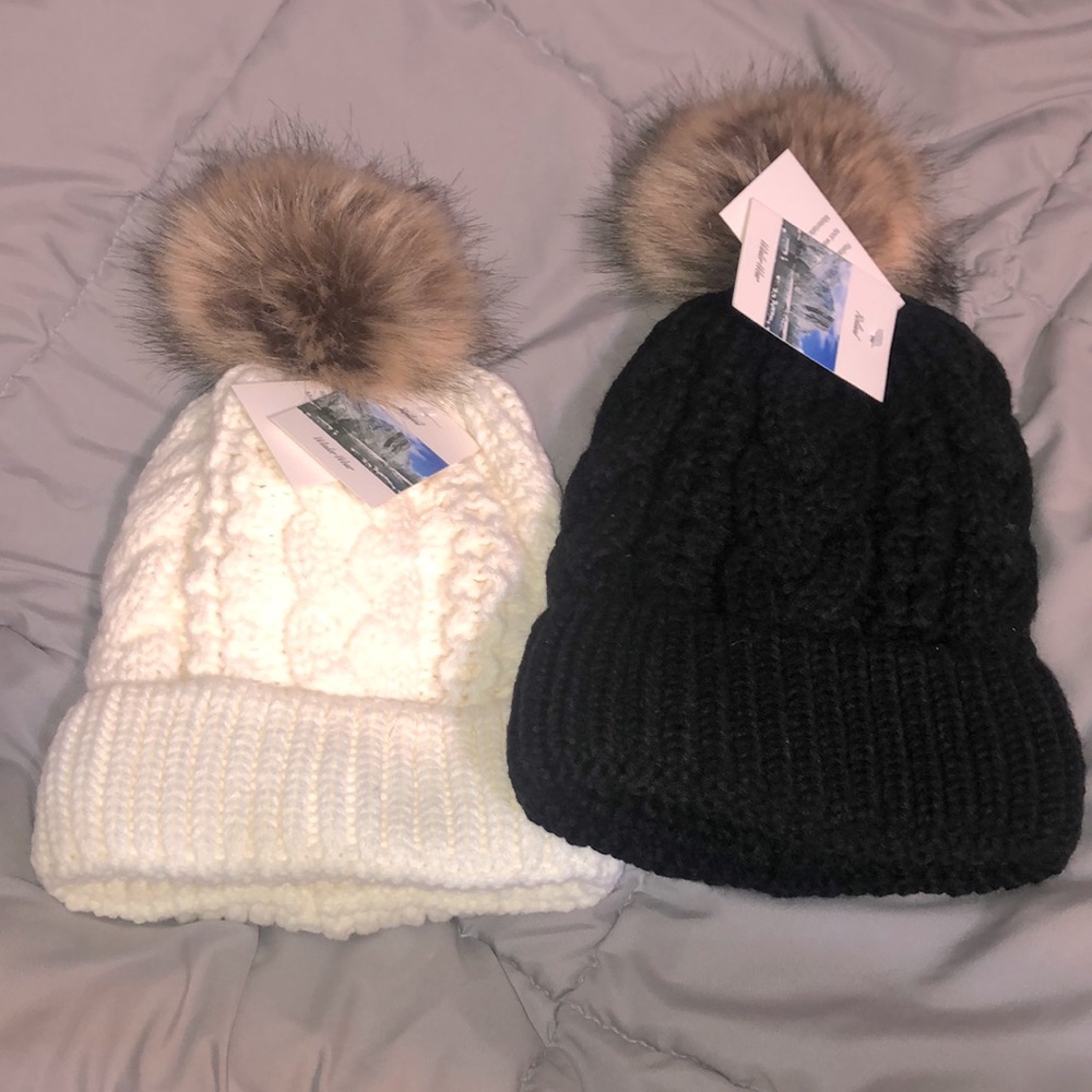 Insulated Black or White Beanie